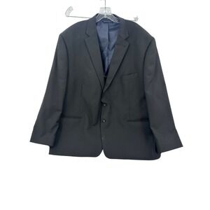 Shaquille O'Neal Mens Black Blazer Sport Coat Jacket Xlg Modern Fit Business